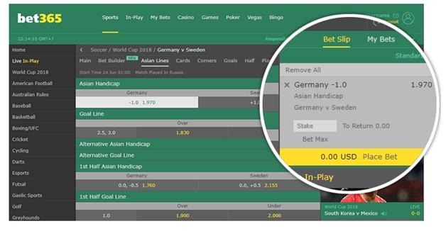 ca do bong da tai bet365 7 - Hướng dẫn cá độ bóng đá và cách đặt cược bóng đá tại Bet365