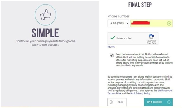dang ky skrill 8 - Hướng dẫn đăng ký tài khoản skrill và xác minh (verify) cam kết 100% thành công