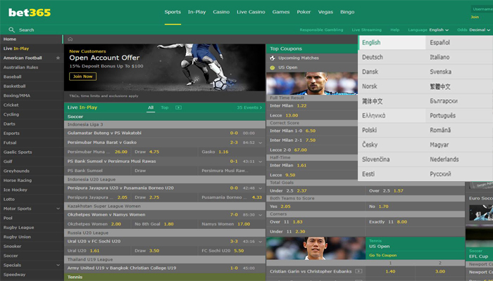 ngon ngu website bet365 - Bet365 Tiếng Việt