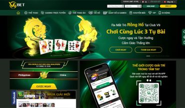 trang chu v9bet 370x215 - V9BET - Link vào V9bet mới nhất 2020 cho dân yêu thích cá độ