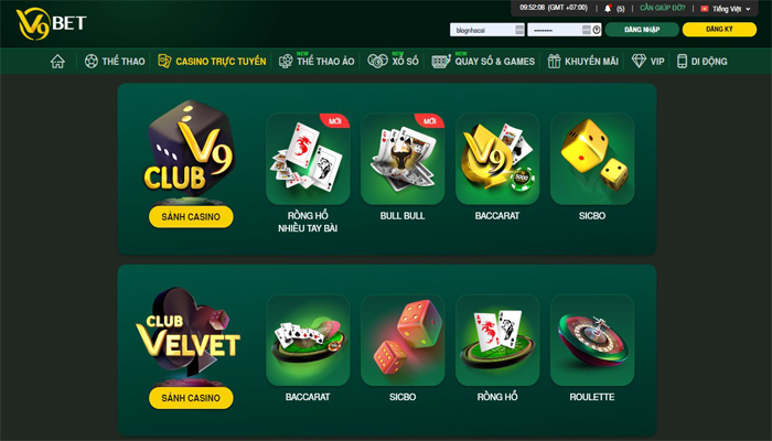 v9bet casino truc tuyen - V9BET - Link vào V9bet mới nhất 2020 cho dân yêu thích cá độ