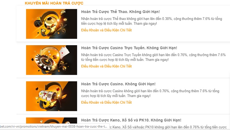 chuong trinh khuyen mai 188bet 1 - Tổng hợp các thông tin khuyến mãi 188Bet mới nhất