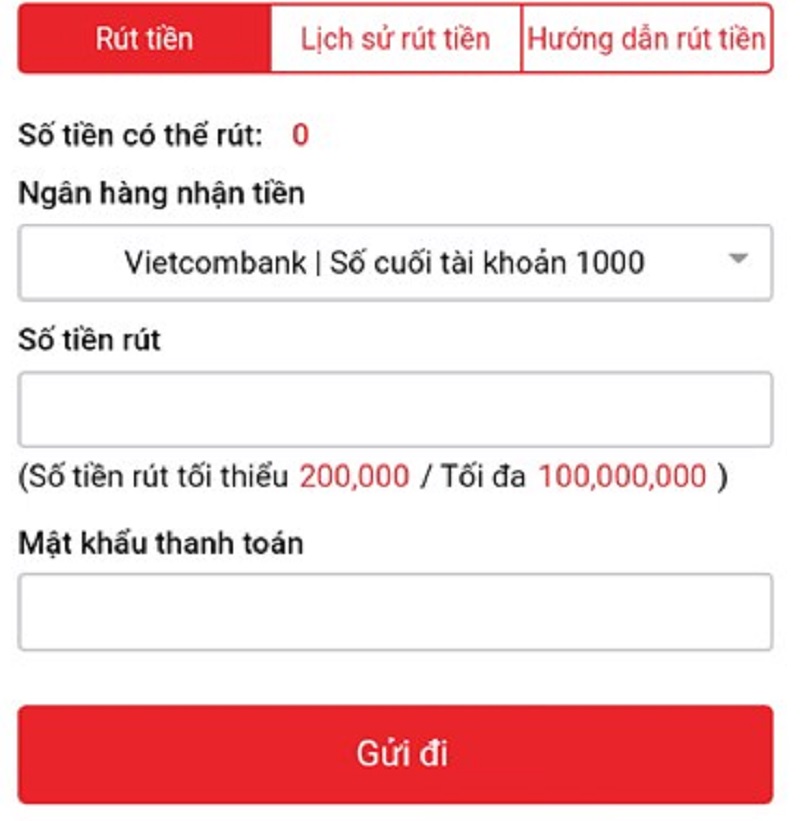 rut tien lixi88 - Gửi tiền và rút tiền tại nhà cái Lixi88 bằng cách nào là nhanh nhất?