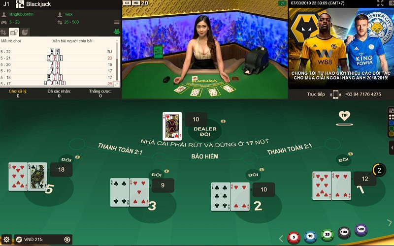 cach choi blackjack w88 casino - Bật mí các tuyệt chiêu chơi Casino trực tuyến W88