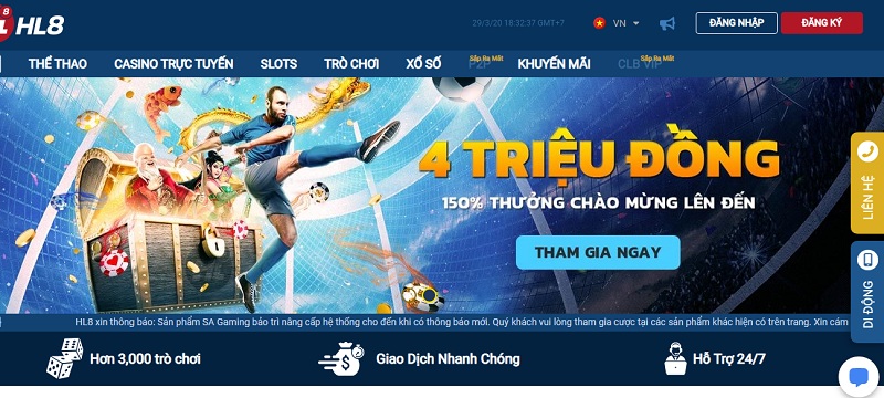 khuyen mai hl88 - HL8 – Nhà cái đá gà, bắn cá hàng đầu nên lựa chọn