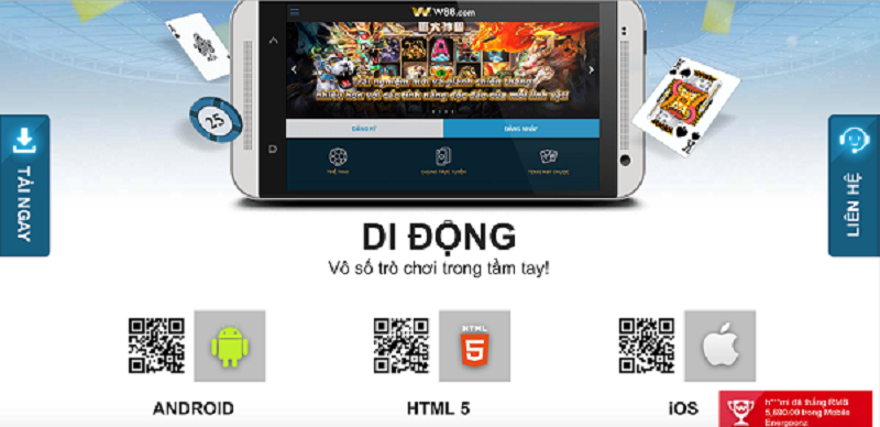 w88 di dong - W88 Mobile - Ứng dụng W88 di dộng tốt nhất hiện nay