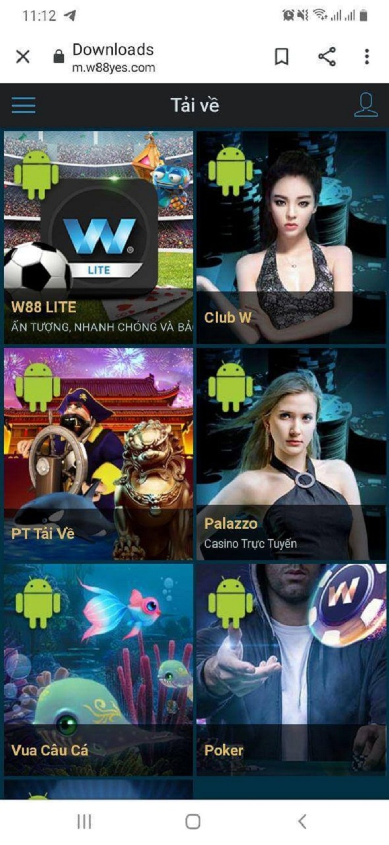 w88 mobile cho android - W88 Mobile - Ứng dụng W88 di dộng tốt nhất hiện nay