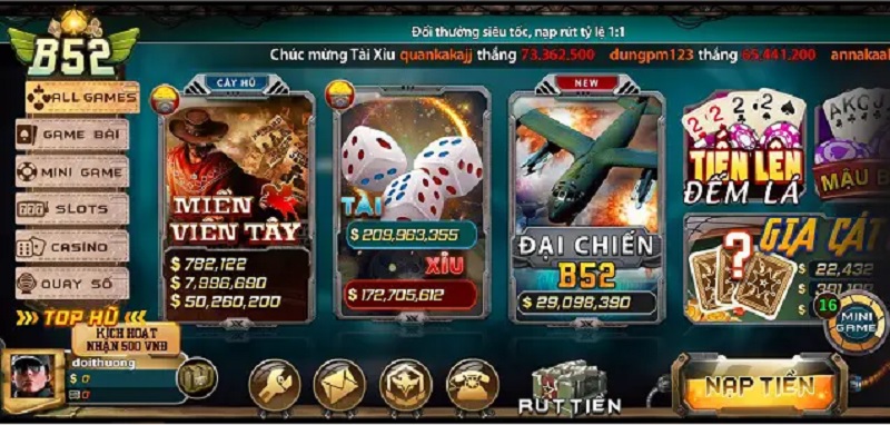 tro choi b52 club - B52 Club – cổng game bài đổi thưởng uy tín và chuyên nghiệp số 1 hiện nay