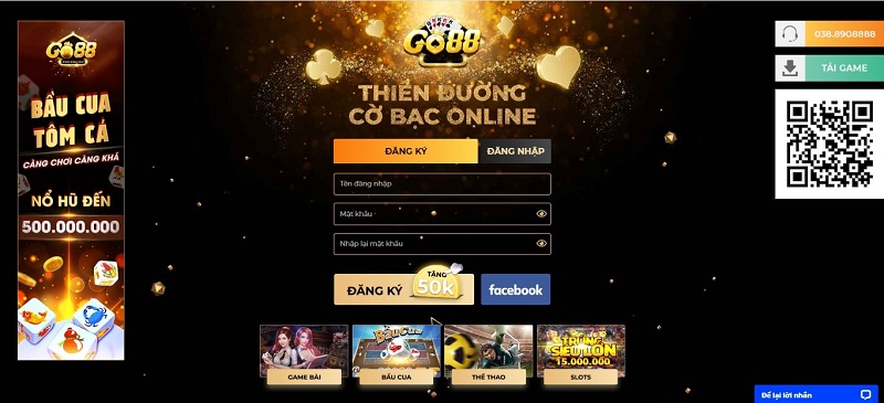 dang ky go88 - Go88 -  cổng game bài đổi thưởng có sức hút mãnh liệt hiện nay