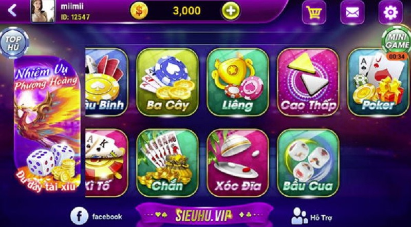 game bai sieu hu - Siêu Hũ – cổng game bài lớn nhất Việt Nam, chơi là thắng