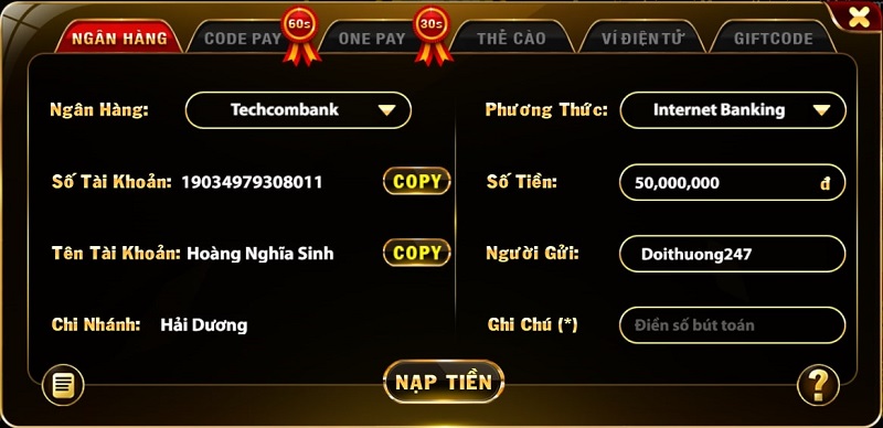 nap tien go88 - Go88 -  cổng game bài đổi thưởng có sức hút mãnh liệt hiện nay