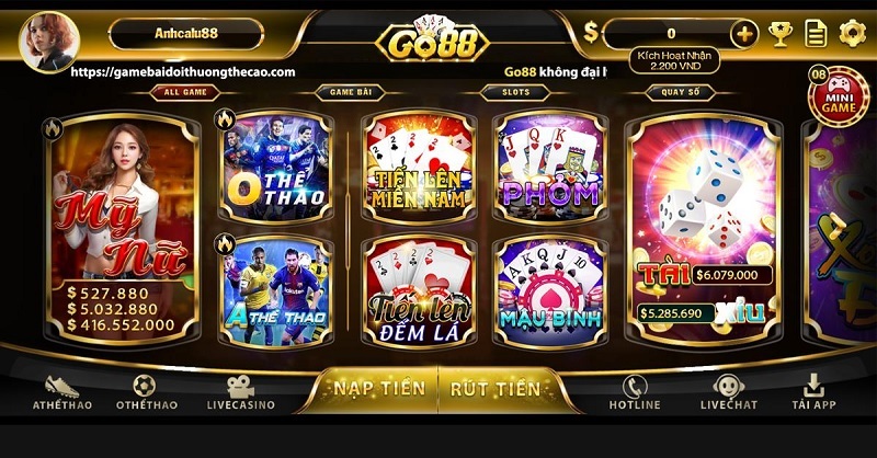 tro choi go88 - Go88 -  cổng game bài đổi thưởng có sức hút mãnh liệt hiện nay