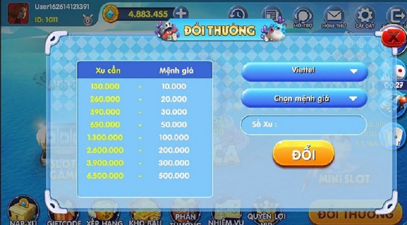 doi thuong ban ca 365 - Bắn cá 365 – game bắn cá đổi thẻ không giới hạn đang được yêu thích tại Việt Nam