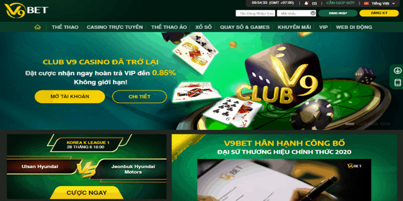 khuyen mai hoan tra casino tai v9bet - Chương trình khuyến mãi hấp dẫn tại V9bet có thể bạn chưa biết