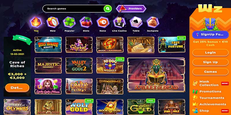 game tai wazamba casino - Đánh giá Wazamba Casino 2021 - Tiền thưởng chào mừng lên tới €500