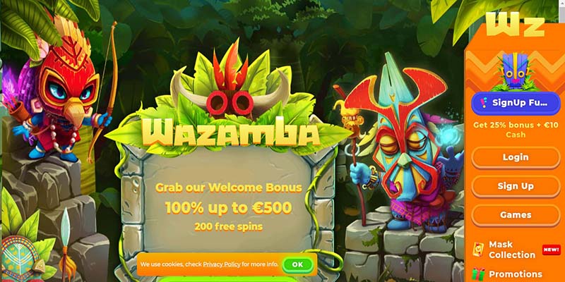 trang chu wazamba casino - Đánh giá Wazamba Casino 2021 - Tiền thưởng chào mừng lên tới €500